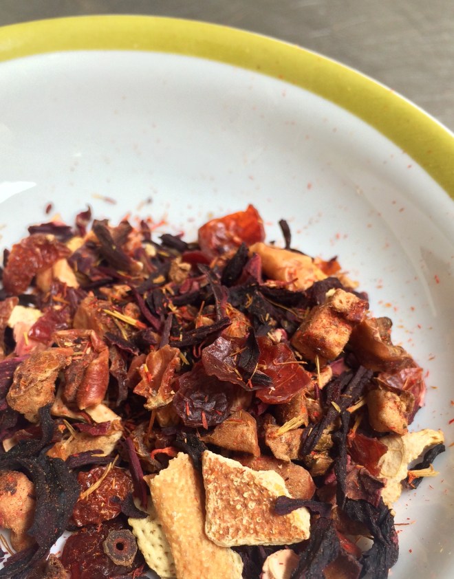 Madame Flavour tea close up