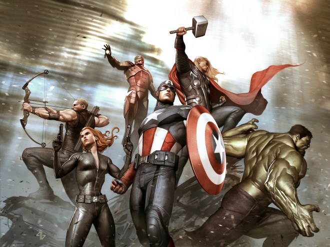 Marvel Adi Granov Keyframe for The Avengers
