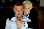 Alexander Mcqueen and his mother Joyce.  Photo by Dan Chung